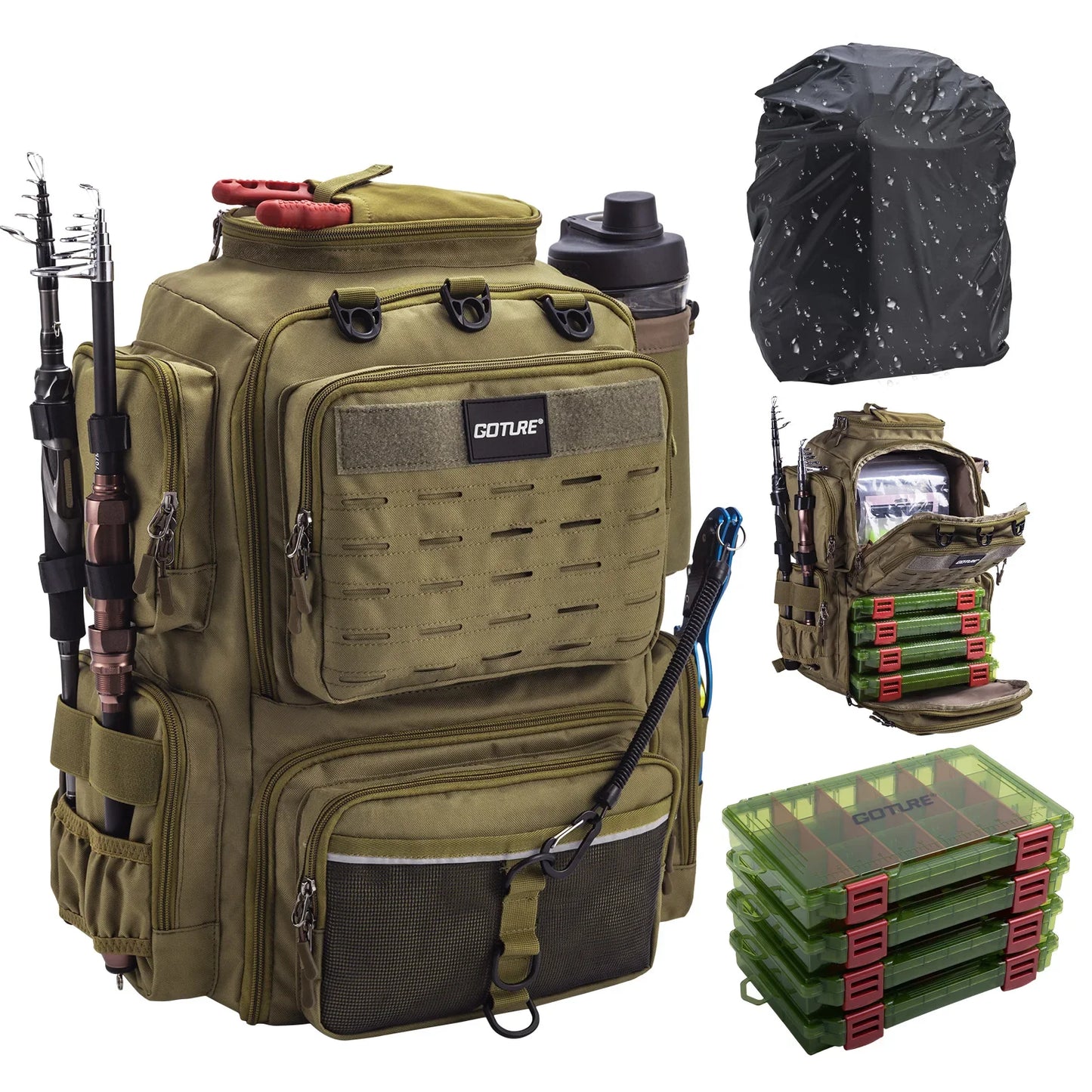 Outdoor Tactical Backpack - Large Capacity Camouflage Duffel for Sports, Camping, Travel, and Hiking