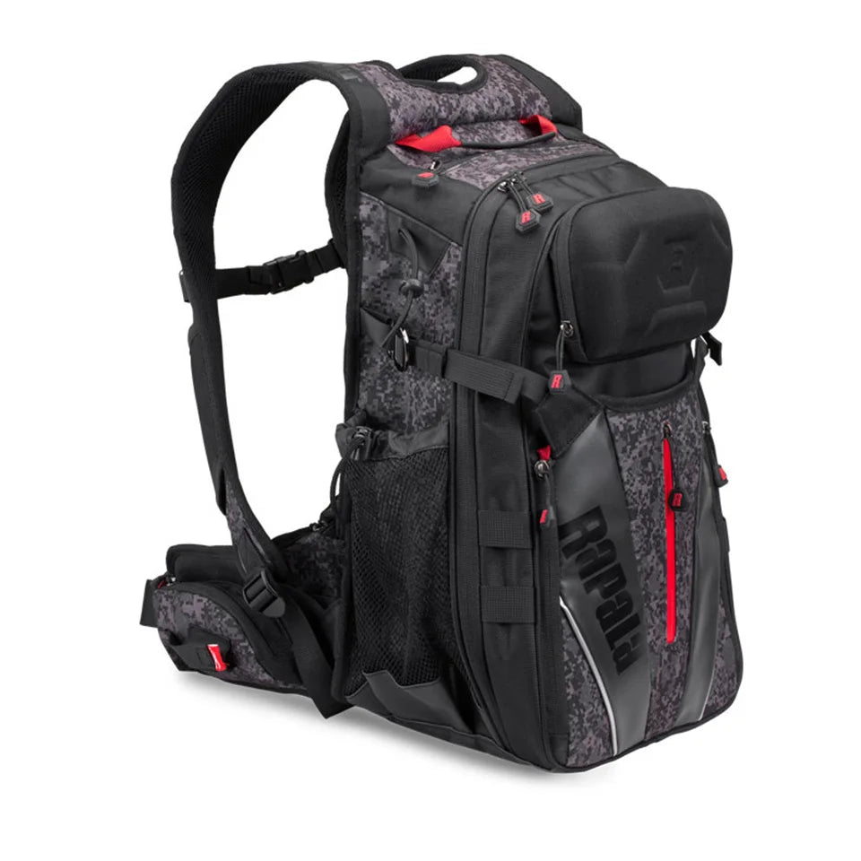 Fishing Bag 25L Bag & Detachable Belt Fishing Backpack 40Cm*32Cm*20Cm Fishing Tackle Bag Multifunctional Outdoor Backpack