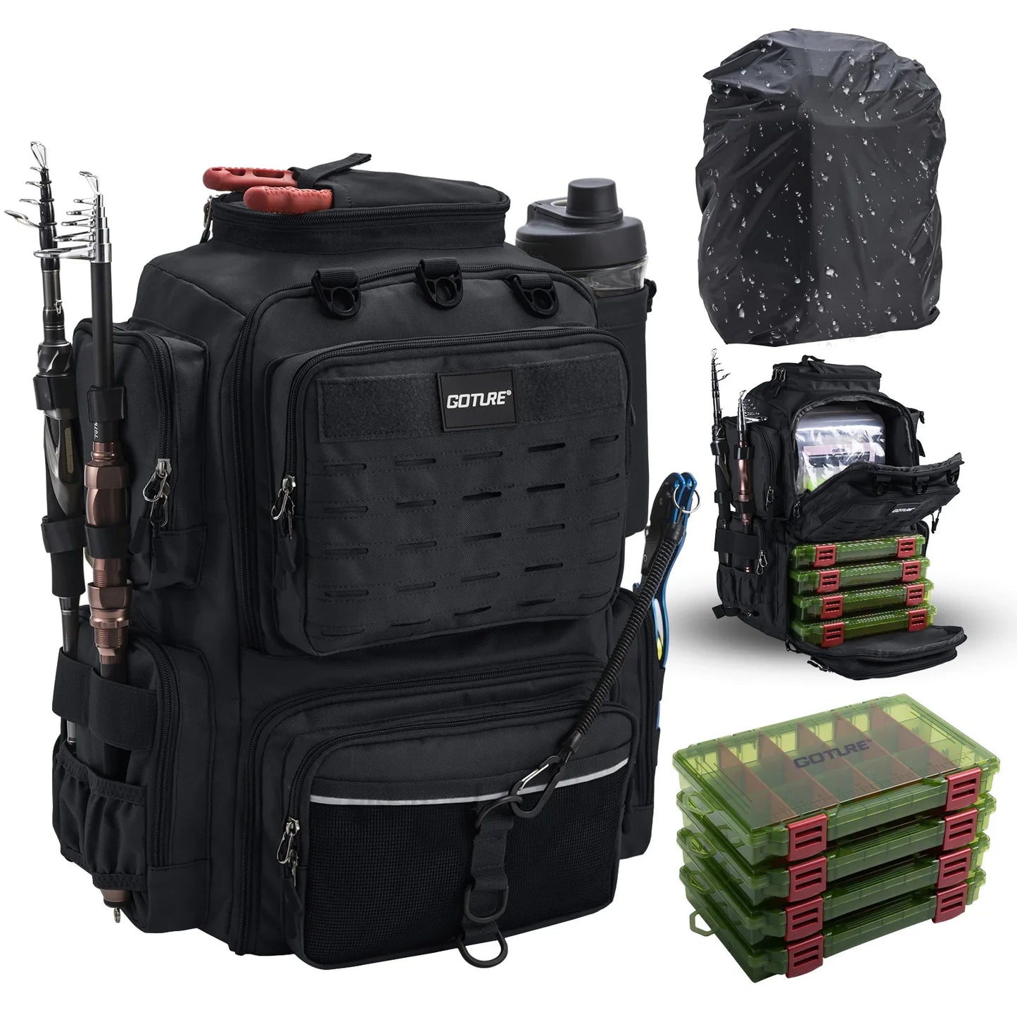 Outdoor Tactical Backpack - Large Capacity Camouflage Duffel for Sports, Camping, Travel, and Hiking