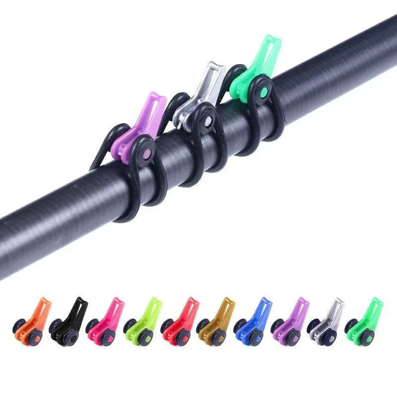 Delysia King Hooks, Fishing Rods and Plastic Bait Hangers