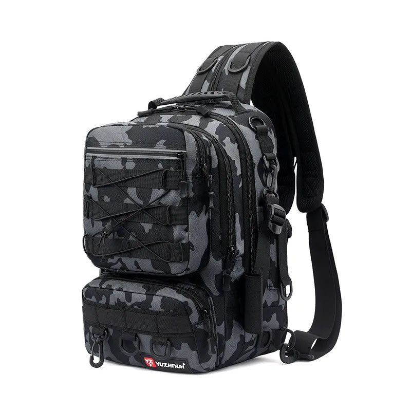 Camouflage Lure Fishing Bags Multi-Functional Backpack Outdoor Sports Large Capacity Rod Fishing Tackle Bag