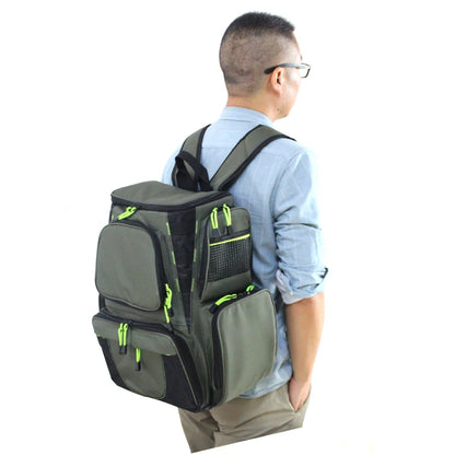 Large Capacity Fishing Tackle Bag Multifunctional Backpack 45*41*26Cm Outdoor Sport Hiking Waterproof Fishing Bag X483
