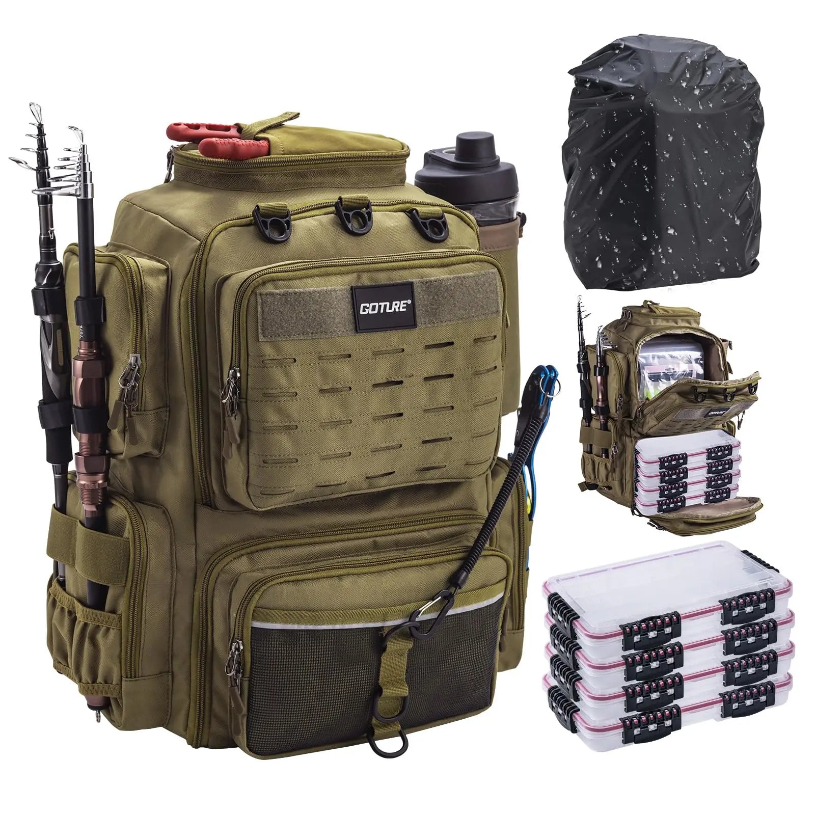 Outdoor Tactical Backpack - Large Capacity Camouflage Duffel for Sports, Camping, Travel, and Hiking