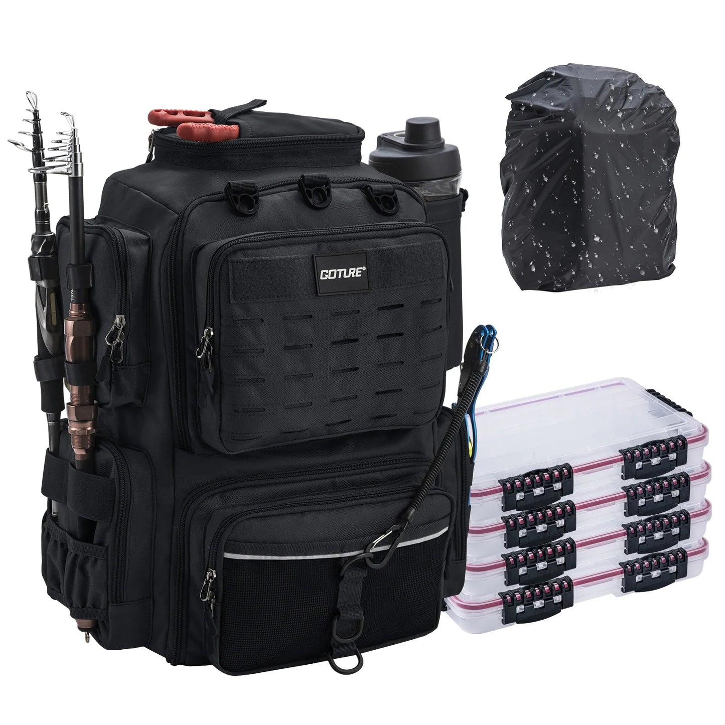 Outdoor Tactical Backpack - Large Capacity Camouflage Duffel for Sports, Camping, Travel, and Hiking
