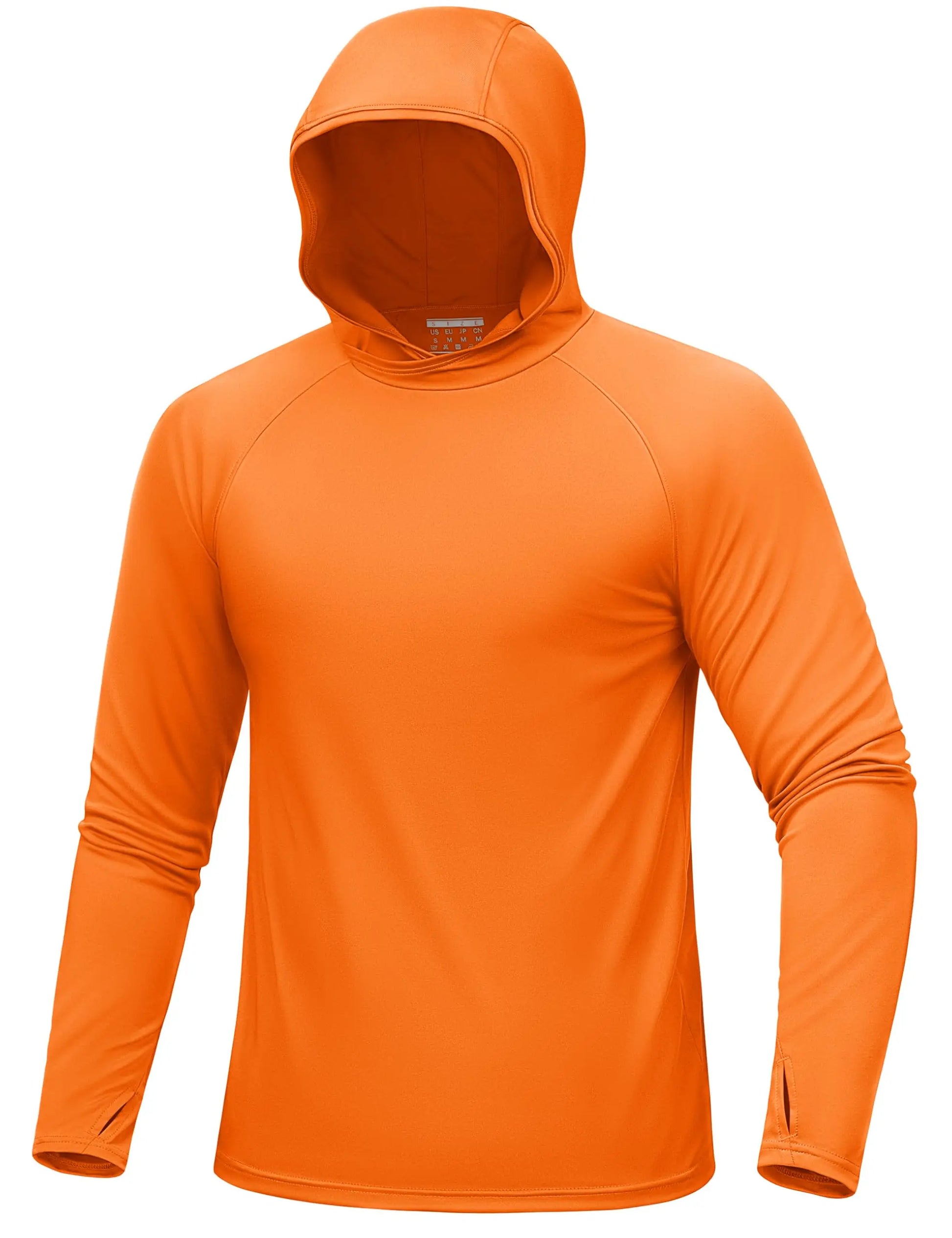 UPF 50+ Hooded T-Shirts Mens Quick Dry UV Block Sun Shirts Lightweight Hoodie Shirt Running Fishing Performance Tops