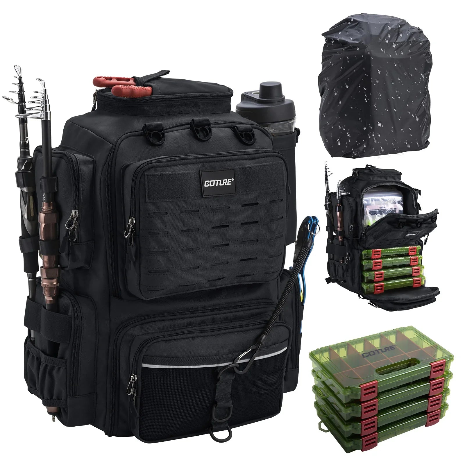 Outdoor Tactical Backpack - Large Capacity Camouflage Duffel for Sports, Camping, Travel, and Hiking