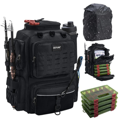 Outdoor Tactical Backpack - Large Capacity Camouflage Duffel for Sports, Camping, Travel, and Hiking