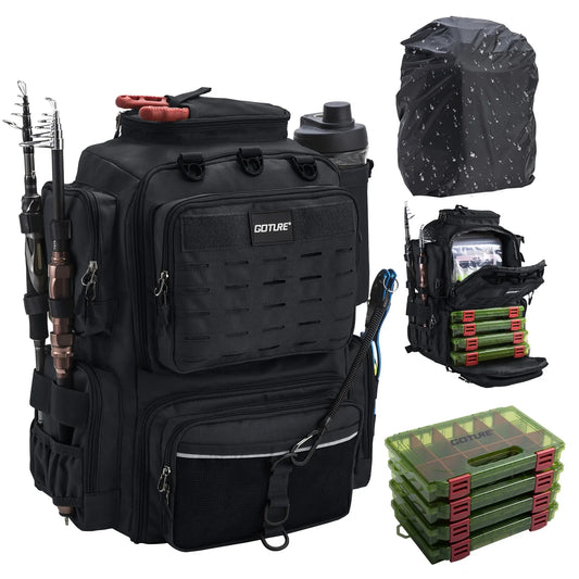 Outdoor Tactical Backpack - Large Capacity Camouflage Duffel for Sports, Camping, Travel, and Hiking