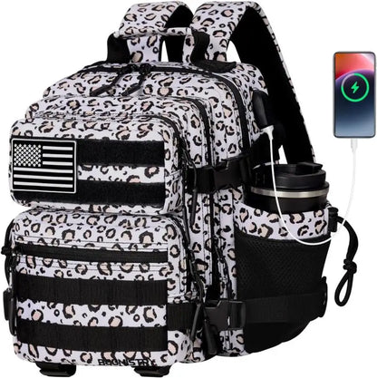 25L Water-Resistant Tactical Hiking Backpack - 3P Assault Pack for Outdoor Travel