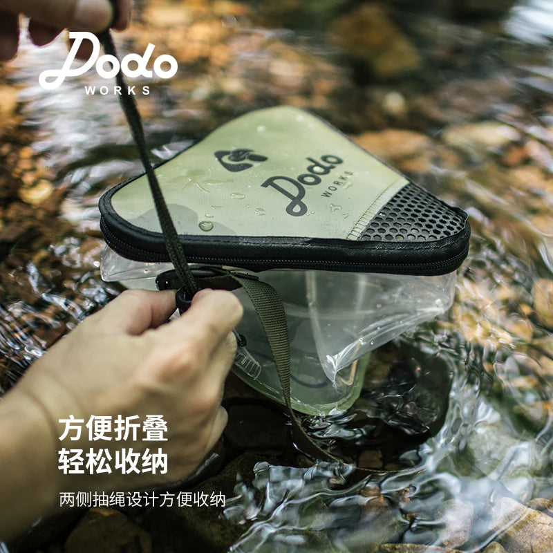 Collapsible Bucket Outdoor Fishing Box Multi-Functional Bucket for Fish Wild Fishing Live Fish Bucket