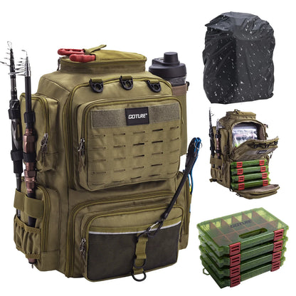 Outdoor Tactical Backpack - Large Capacity Camouflage Duffel for Sports, Camping, Travel, and Hiking