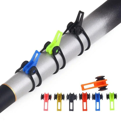 Delysia King Hooks, Fishing Rods and Plastic Bait Hangers