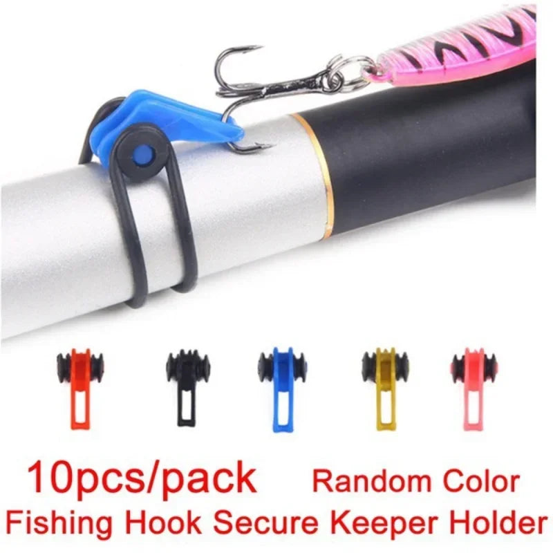 Delysia King Hooks, Fishing Rods and Plastic Bait Hangers