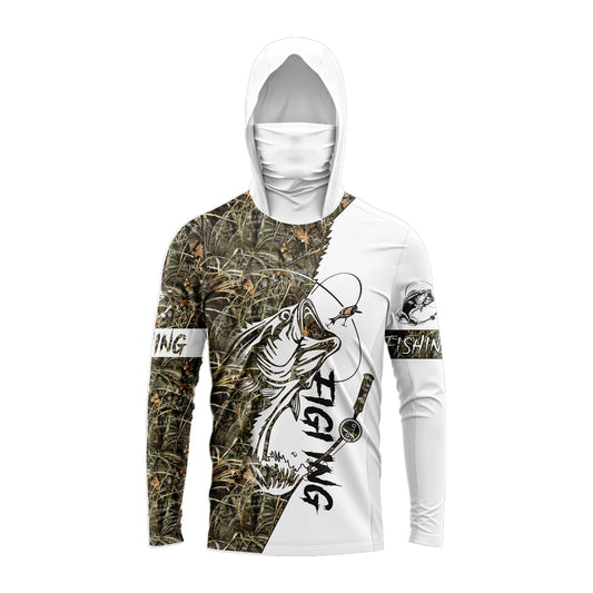 SunShield Pro™ UV Protection Fishing Hoodie – Long Sleeve Performance Shirt with Built-in Hood