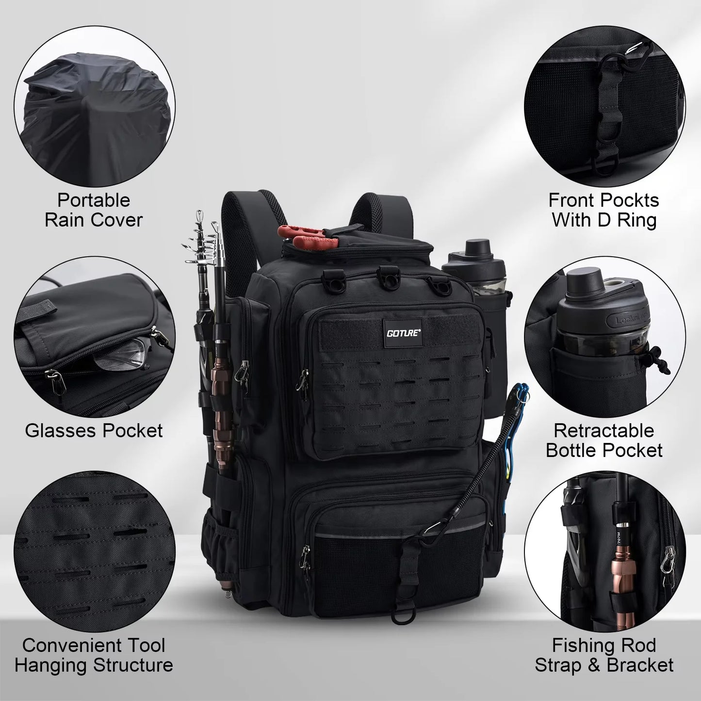 Outdoor Tactical Backpack - Large Capacity Camouflage Duffel for Sports, Camping, Travel, and Hiking