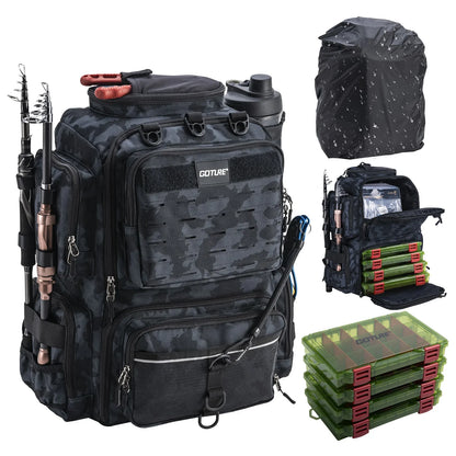 Outdoor Tactical Backpack - Large Capacity Camouflage Duffel for Sports, Camping, Travel, and Hiking