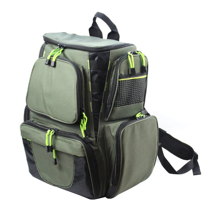 Large Capacity Fishing Tackle Bag Multifunctional Backpack 45*41*26Cm Outdoor Sport Hiking Waterproof Fishing Bag X483