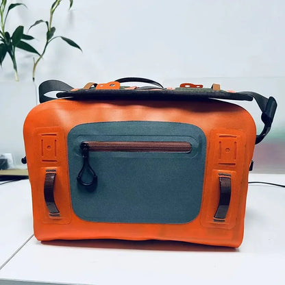 Waterproof Fishing Bag TPU Multifunctional Computer Bag Fishing Backpack Mountaineering Outdoor Sports